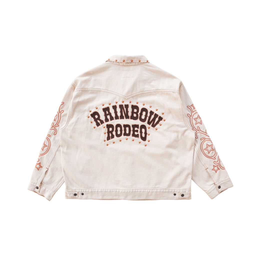LEVI'S PREMIUM RAINBOW RODEO DENIM JACKET – BEIJE