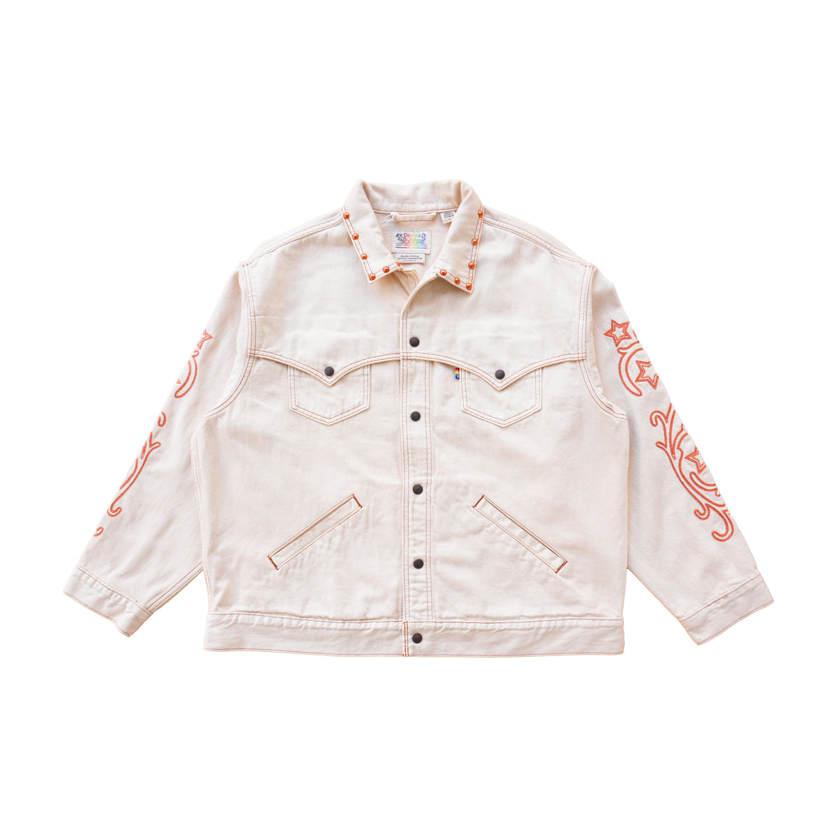 LEVI'S PREMIUM RAINBOW RODEO DENIM JACKET – BEIJE
