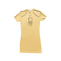 NIKE SPORTSWEAR GRAPHIC T-SHIRT DRESS – YELLOW (W)