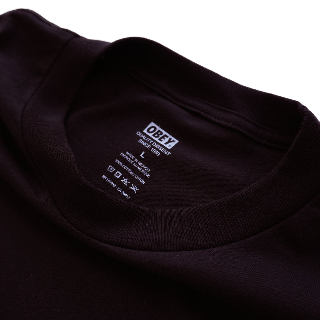 OBEY STUDIOS GRAPHIC T-SHIRT – BLACK