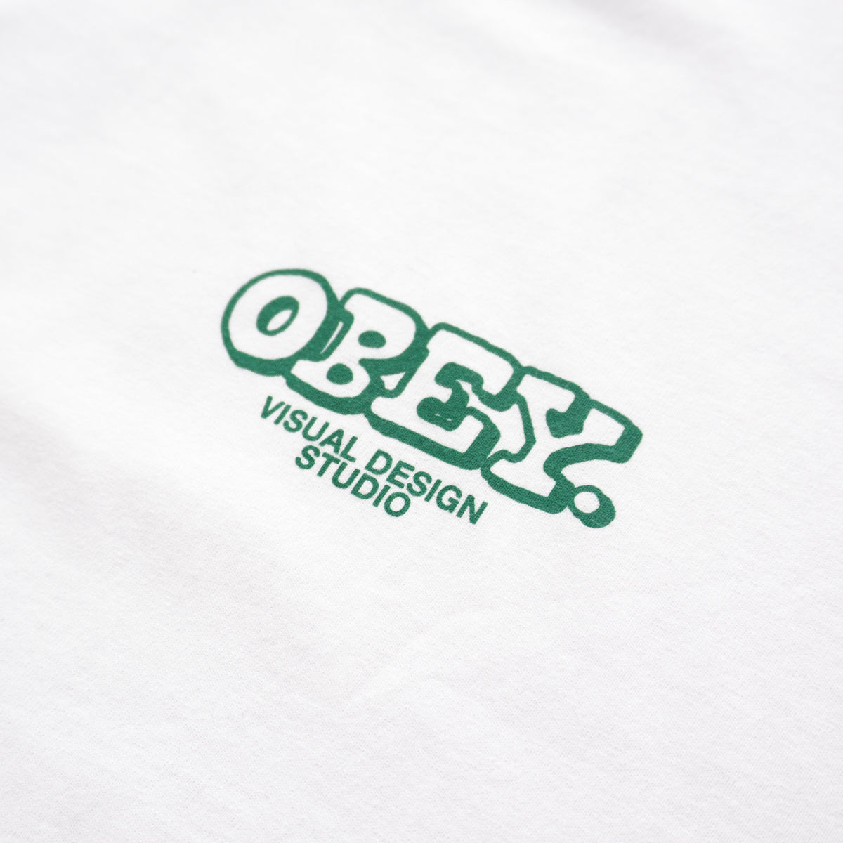 OBEY KNOWLEDGE & GROWTH T-SHIRT – WHITE