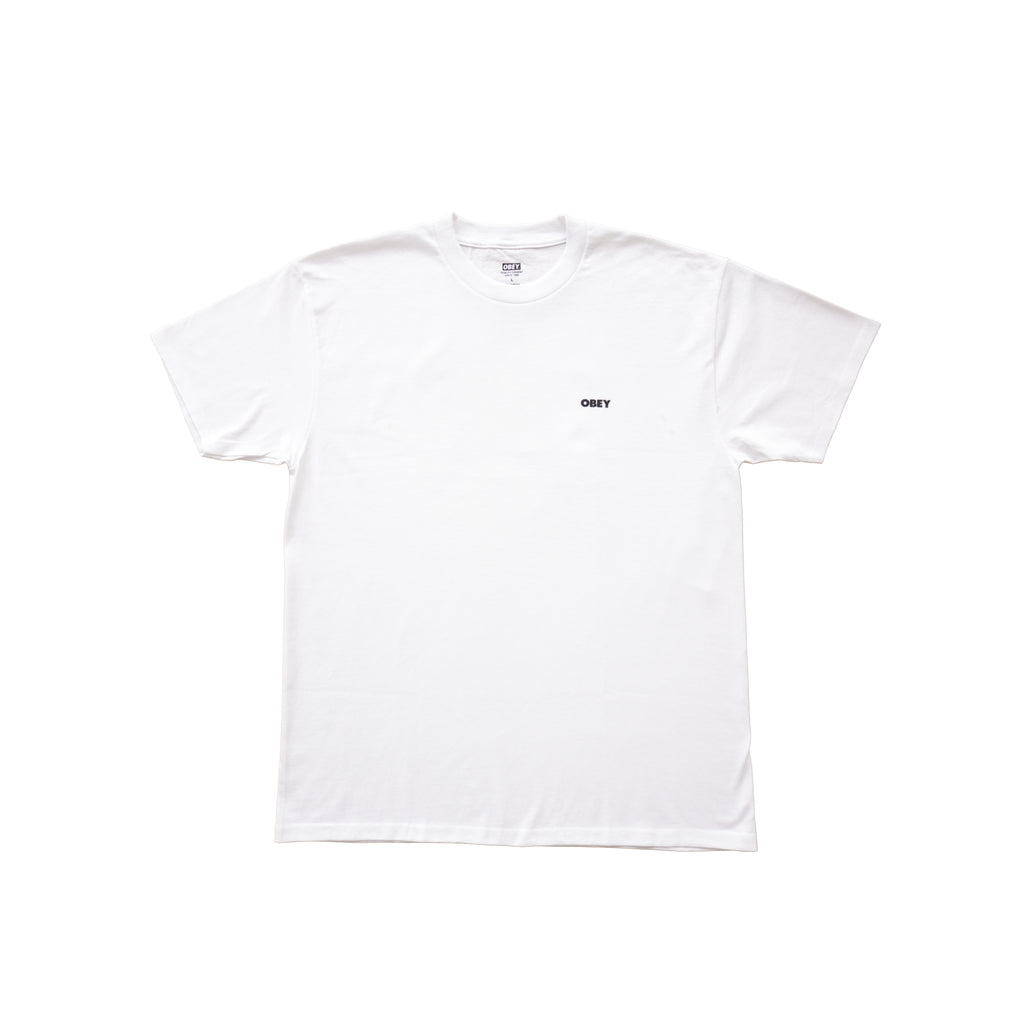 OBEY COSMIC NOISE T-SHIRT – WHITE
