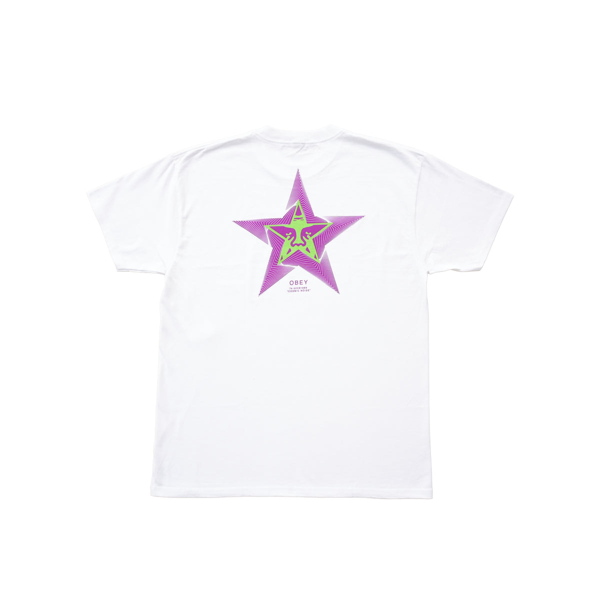 OBEY COSMIC NOISE T-SHIRT – WHITE