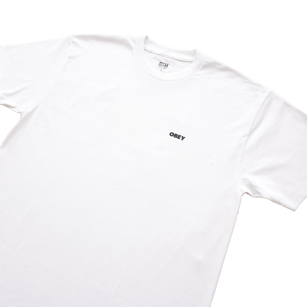 OBEY COSMIC NOISE T-SHIRT – WHITE