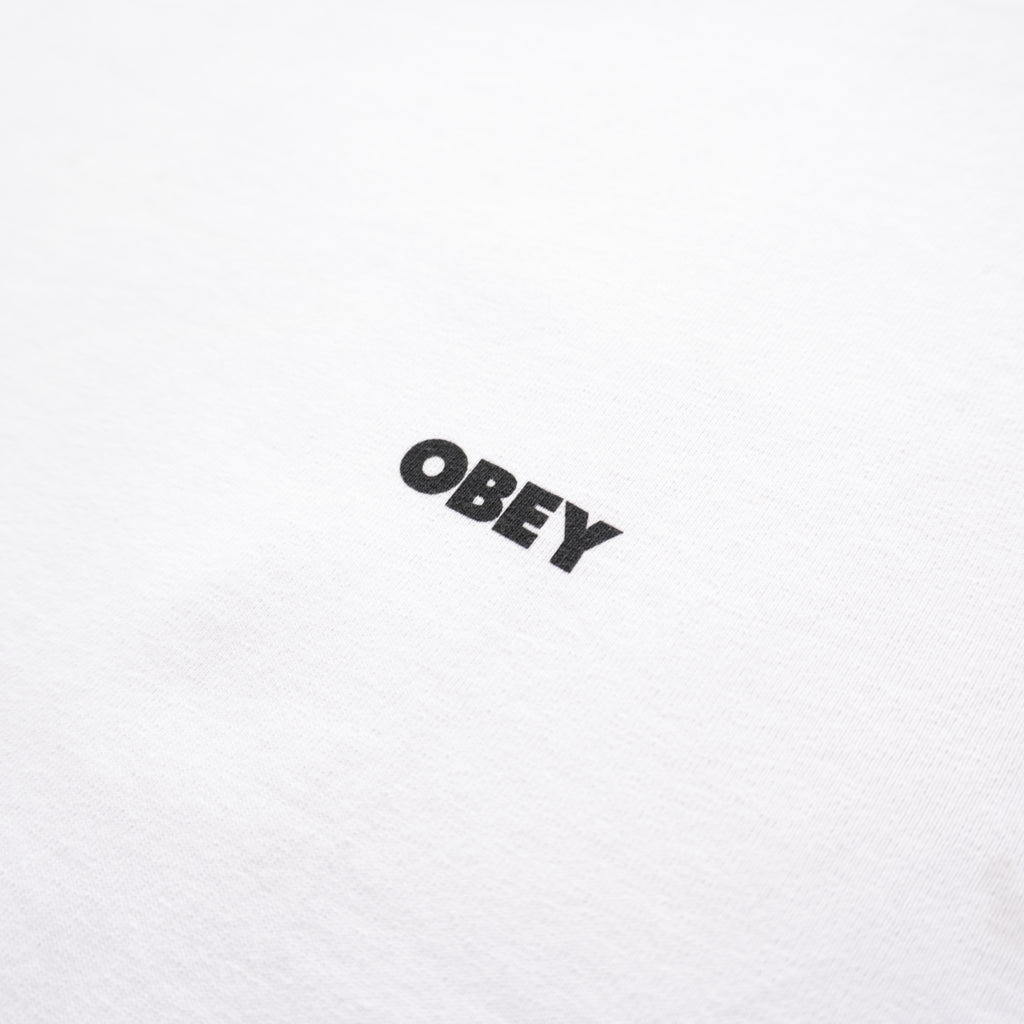 OBEY COSMIC NOISE T-SHIRT – WHITE