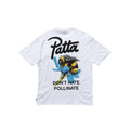 PATTA "DON'T HATE POLLINATE" GRAPHIC T-SHIRT - WHITE