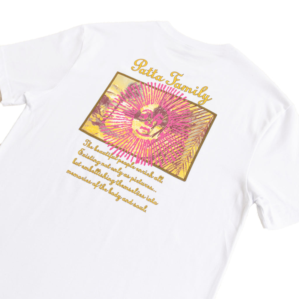 PATTA FAMILY GRAPHIC T-SHIRT – WHITE