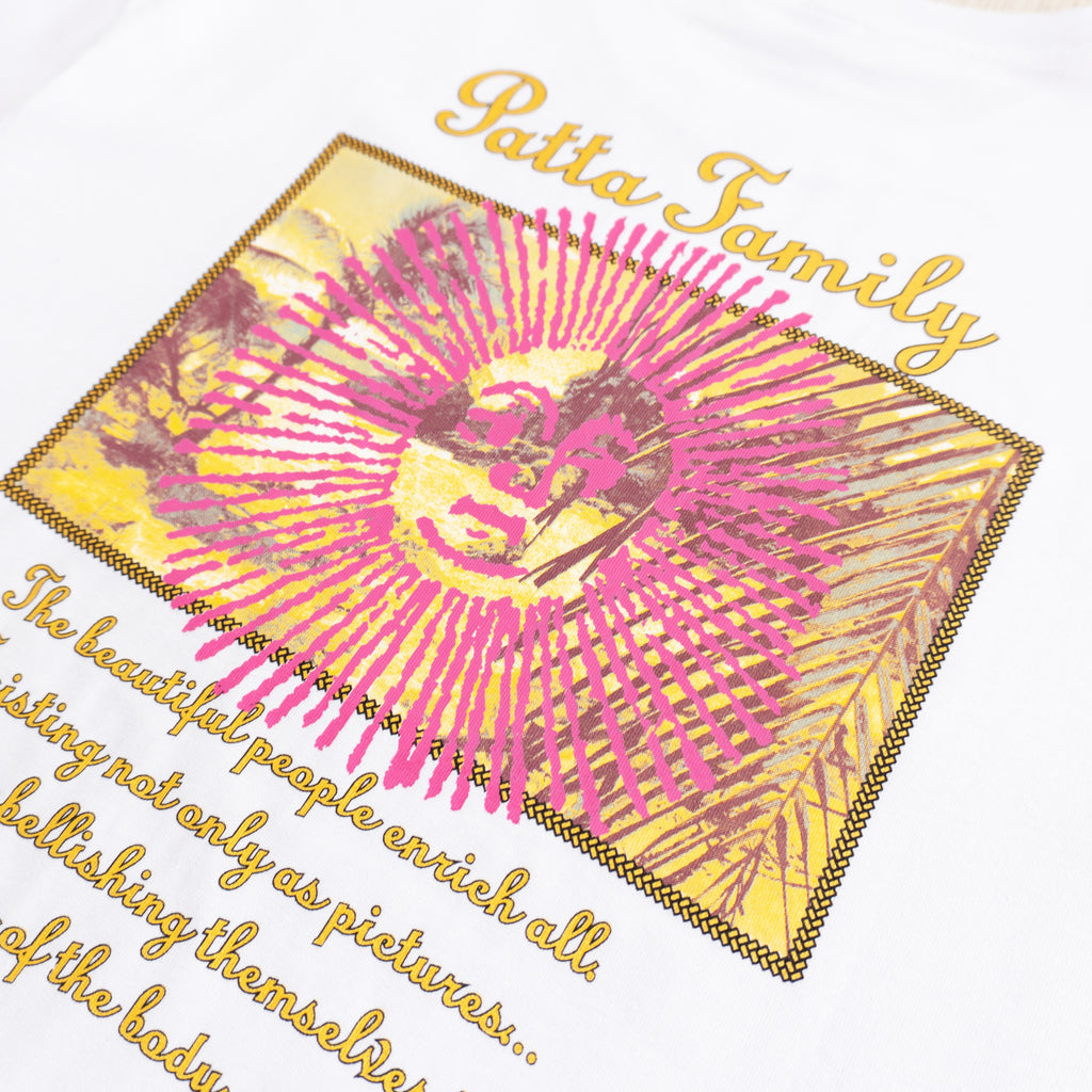PATTA FAMILY GRAPHIC T-SHIRT – WHITE
