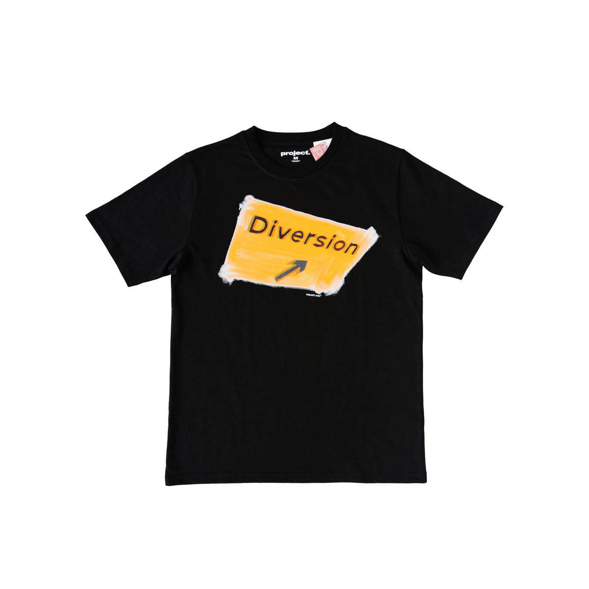 PROJECT/A DIVERSION T-SHIRT – BLACK