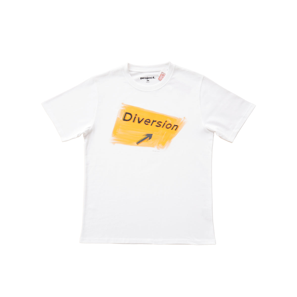 PROJECT/A DIVERSION T-SHIRT – WHITE