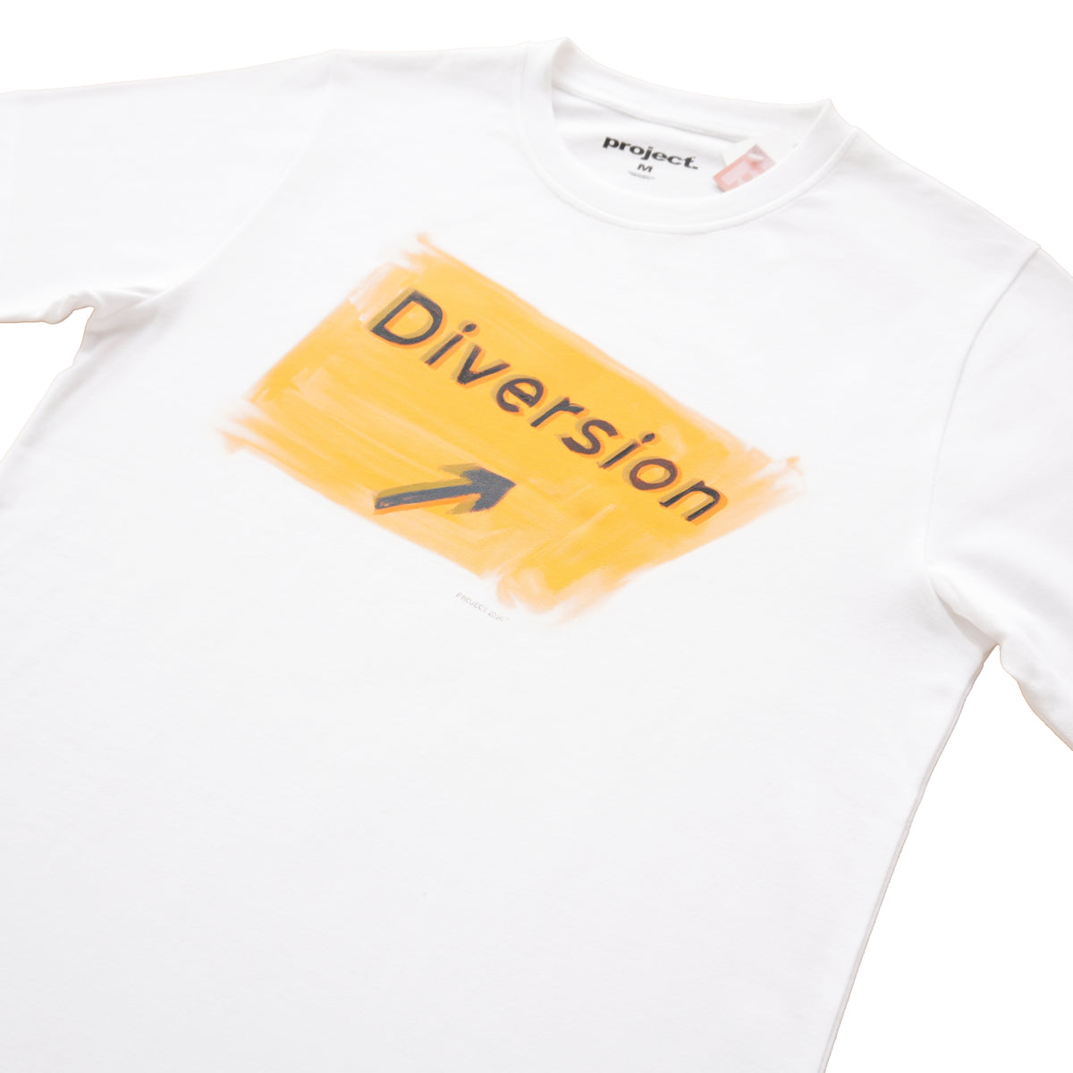 PROJECT/A DIVERSION T-SHIRT – WHITE