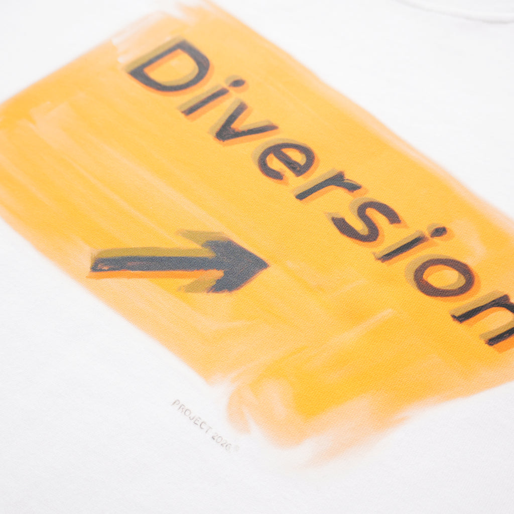 PROJECT/A DIVERSION T-SHIRT – WHITE