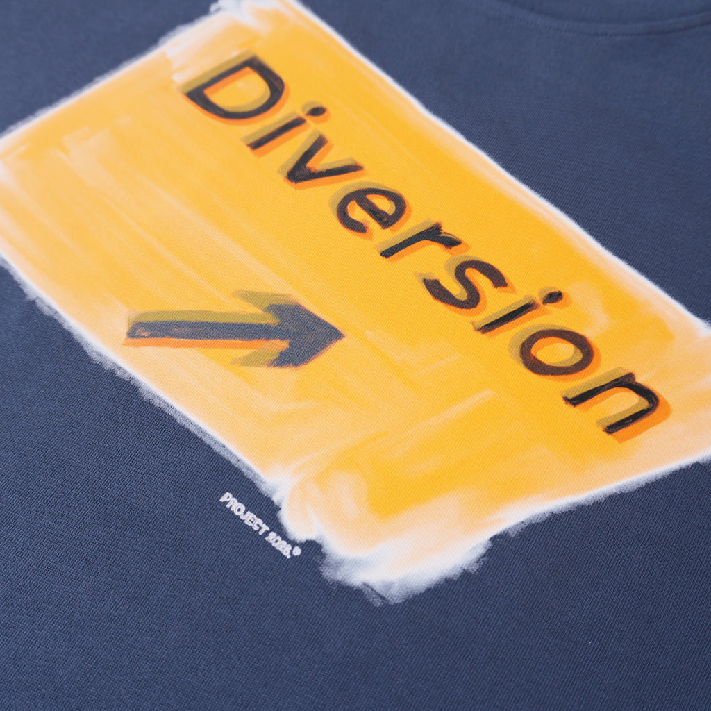 PROJECT/A DIVERSION T-SHIRT – NAVY