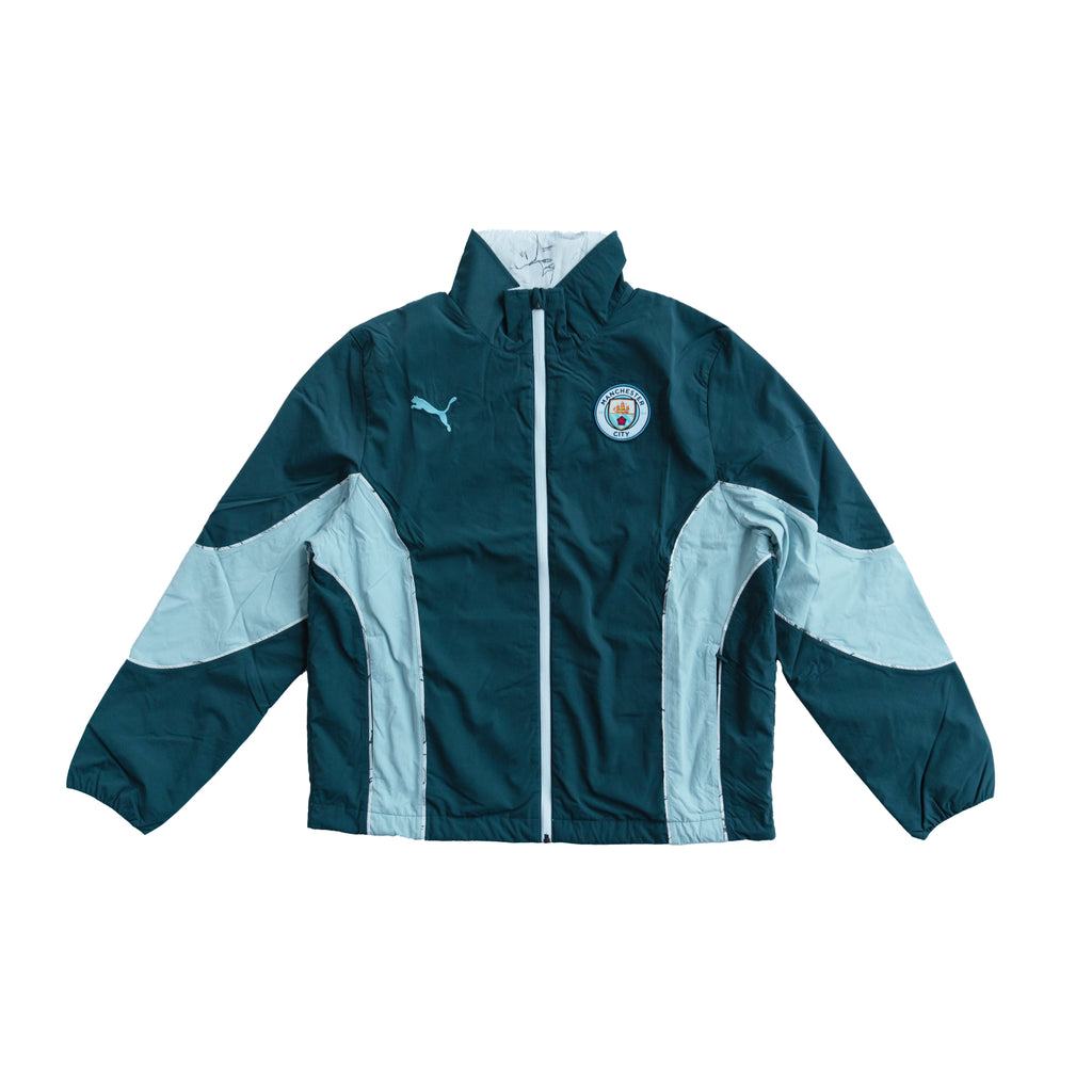PUMA x MANCHESTER CITY KIDSUPER REVERSIBLE JACKET – SKY BLUE / TEAL