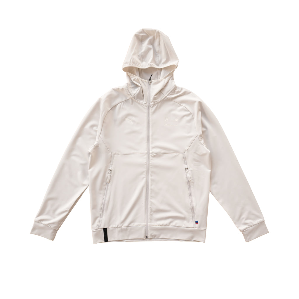 PUMA BMW M MOTORSPORT FULL-ZIP HOODIE – OFF WHITE
