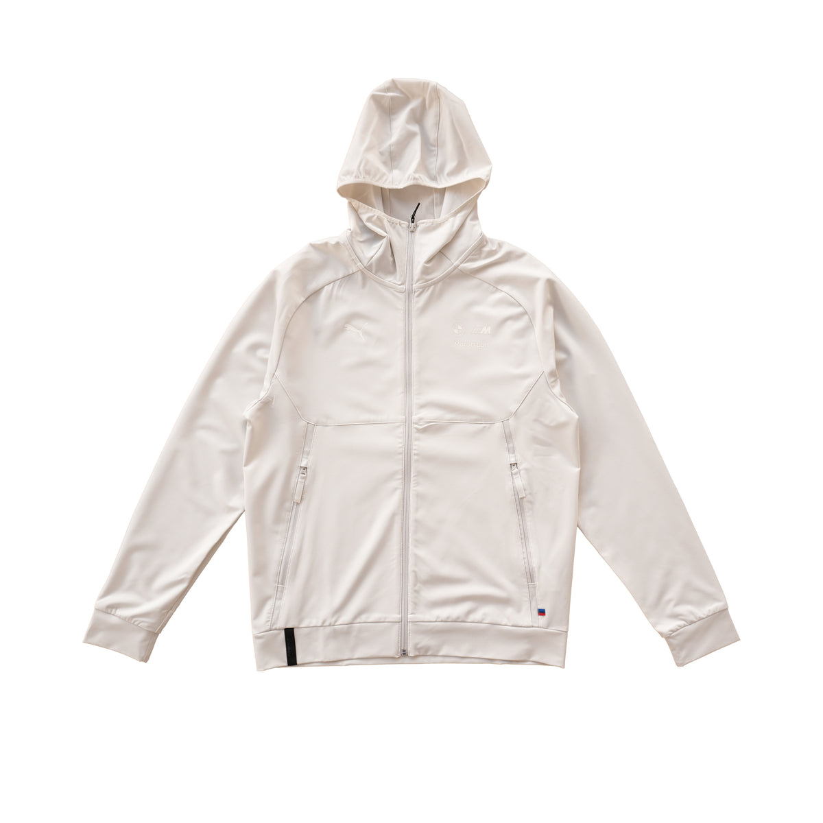 PUMA BMW M MOTORSPORT FULL-ZIP HOODIE – OFF WHITE