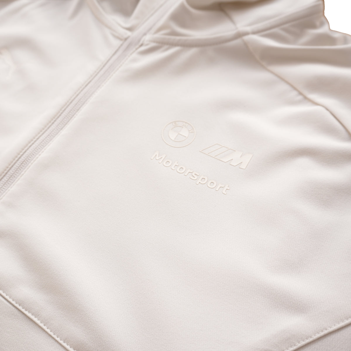 PUMA BMW M MOTORSPORT FULL-ZIP HOODIE – OFF WHITE