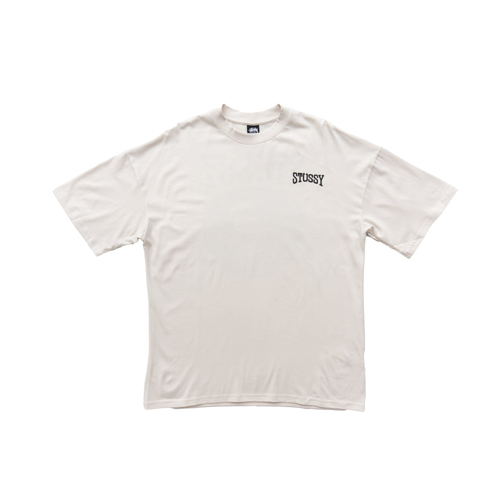 STÜSSY BUILT TOUGH GRAPHIC T-SHIRT – BEIGE
