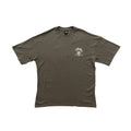 STÜSSY SKULL GRAPHIC T-SHIRT – BROWN