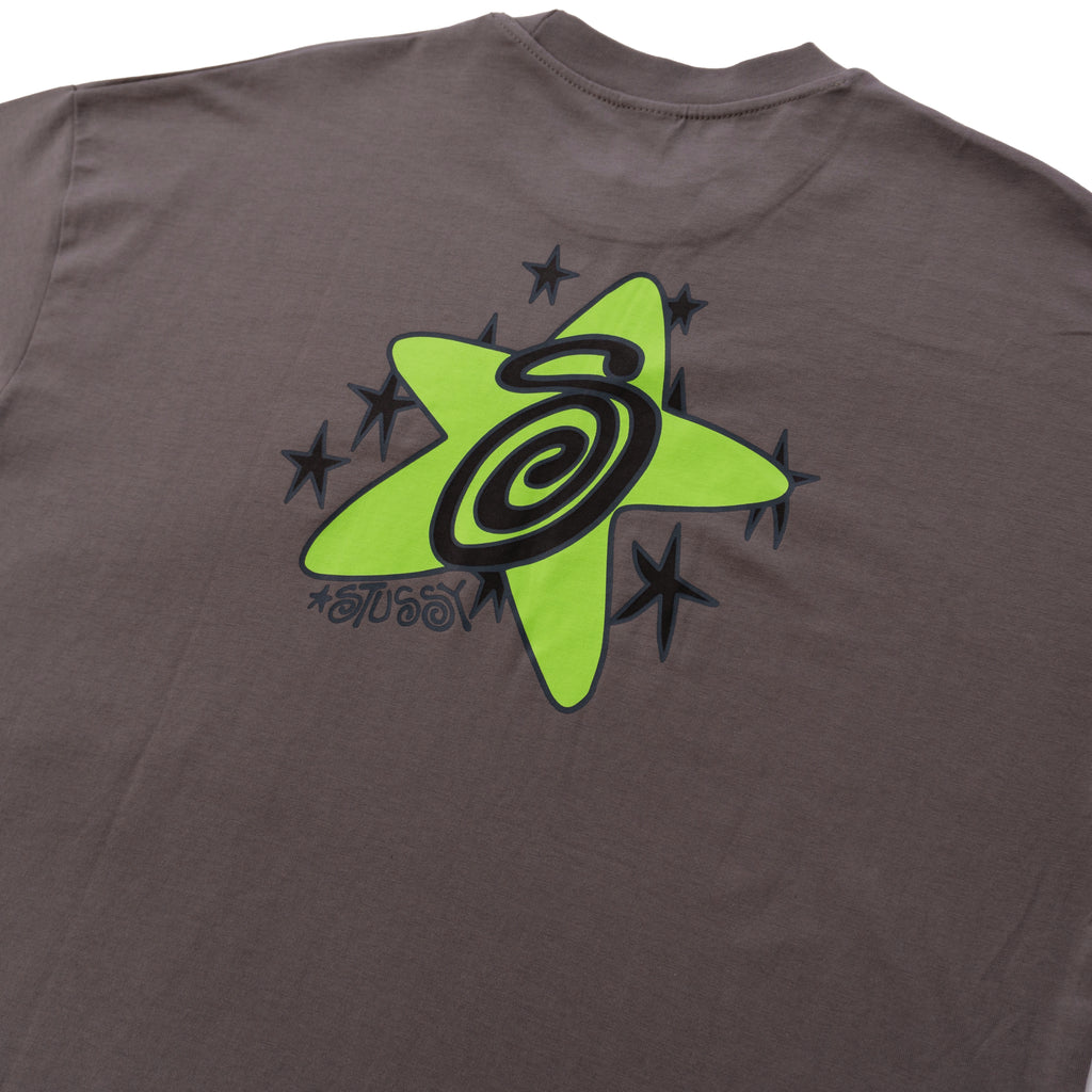 STÜSSY STAR SPIRAL T-SHIRT - KHAKI