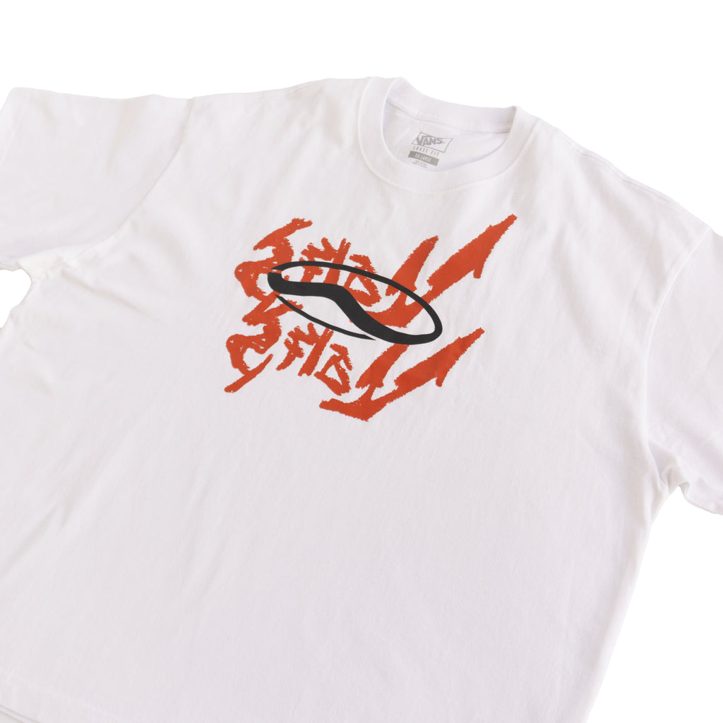 VANS MIRROR V LOS TEE – WHITE