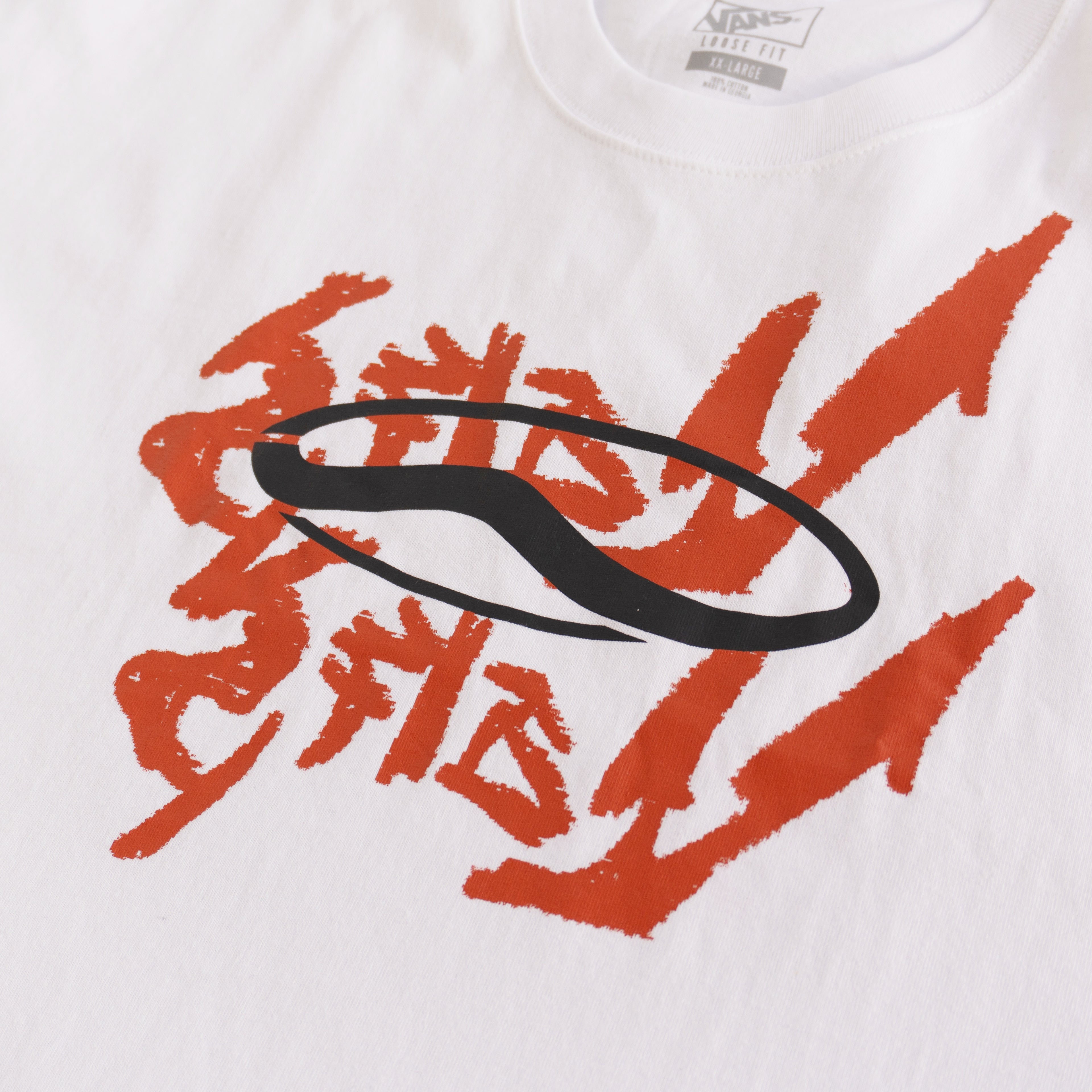 VANS MIRROR V LOS TEE – WHITE