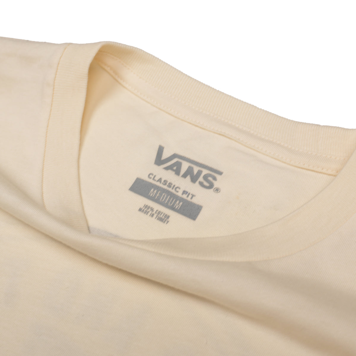 VANS TRIED AND TRUE LONG SLEEVE T-SHIRT – CREAM