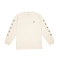 VANS HEART & SKELETON LONG SLEEVE T-SHIRT – CREAM