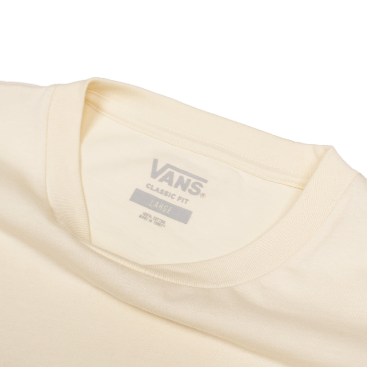VANS HEART & SKELETON LONG SLEEVE T-SHIRT – CREAM