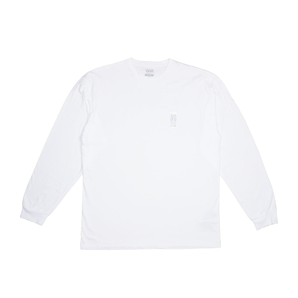 VANS MILITARY SPEC LONG SLEEVE T-SHIRT – WHITE