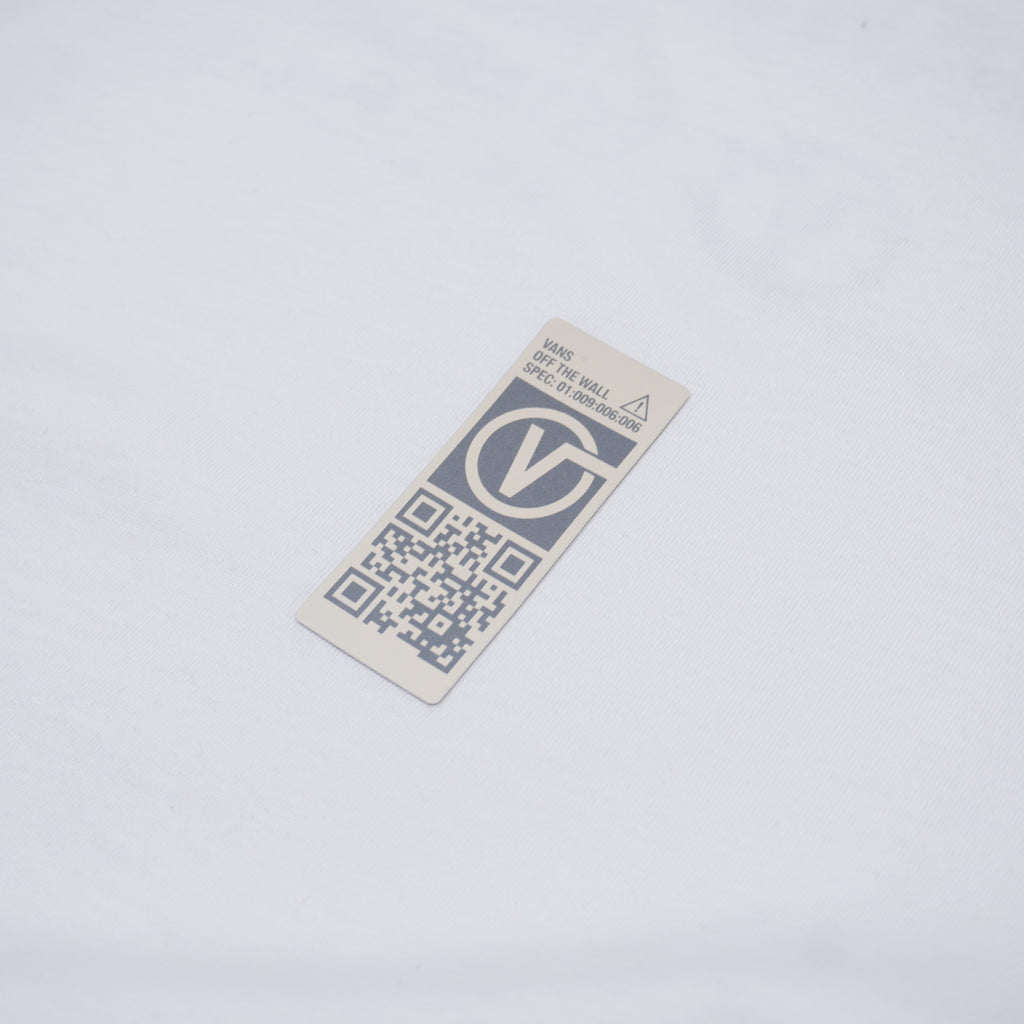 VANS MILITARY SPEC LONG SLEEVE T-SHIRT – WHITE