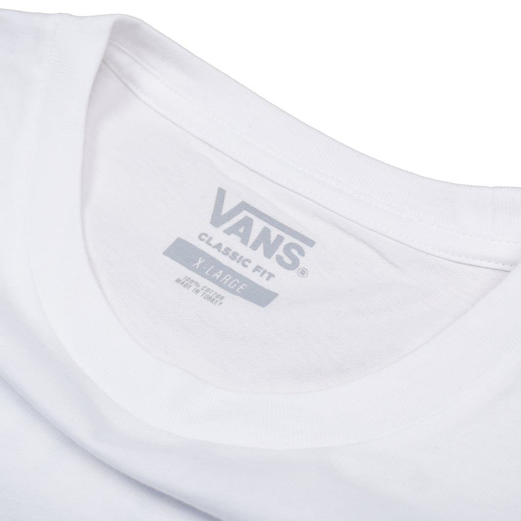 VANS MILITARY SPEC LONG SLEEVE T-SHIRT – WHITE