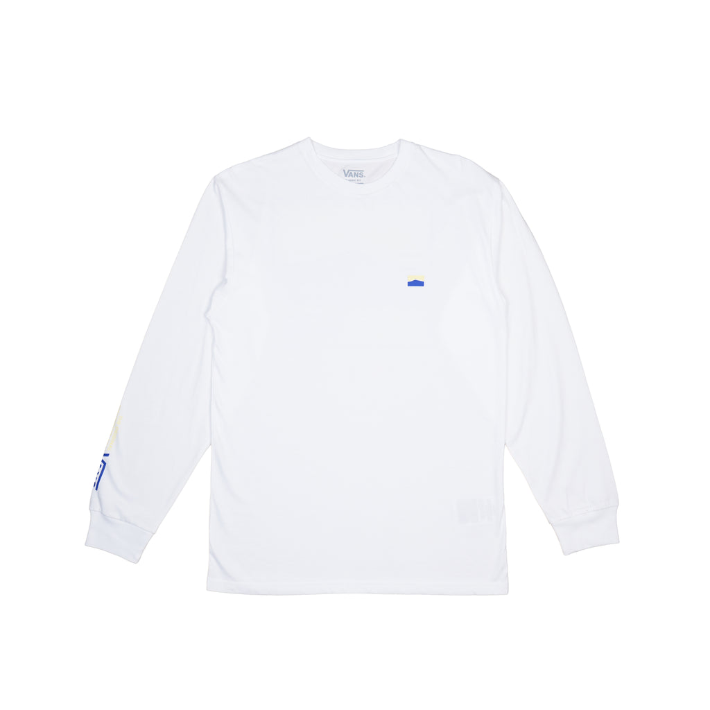 VANS OFF THE WALL WAVE LONG SLEEVE T-SHIRT – WHITE