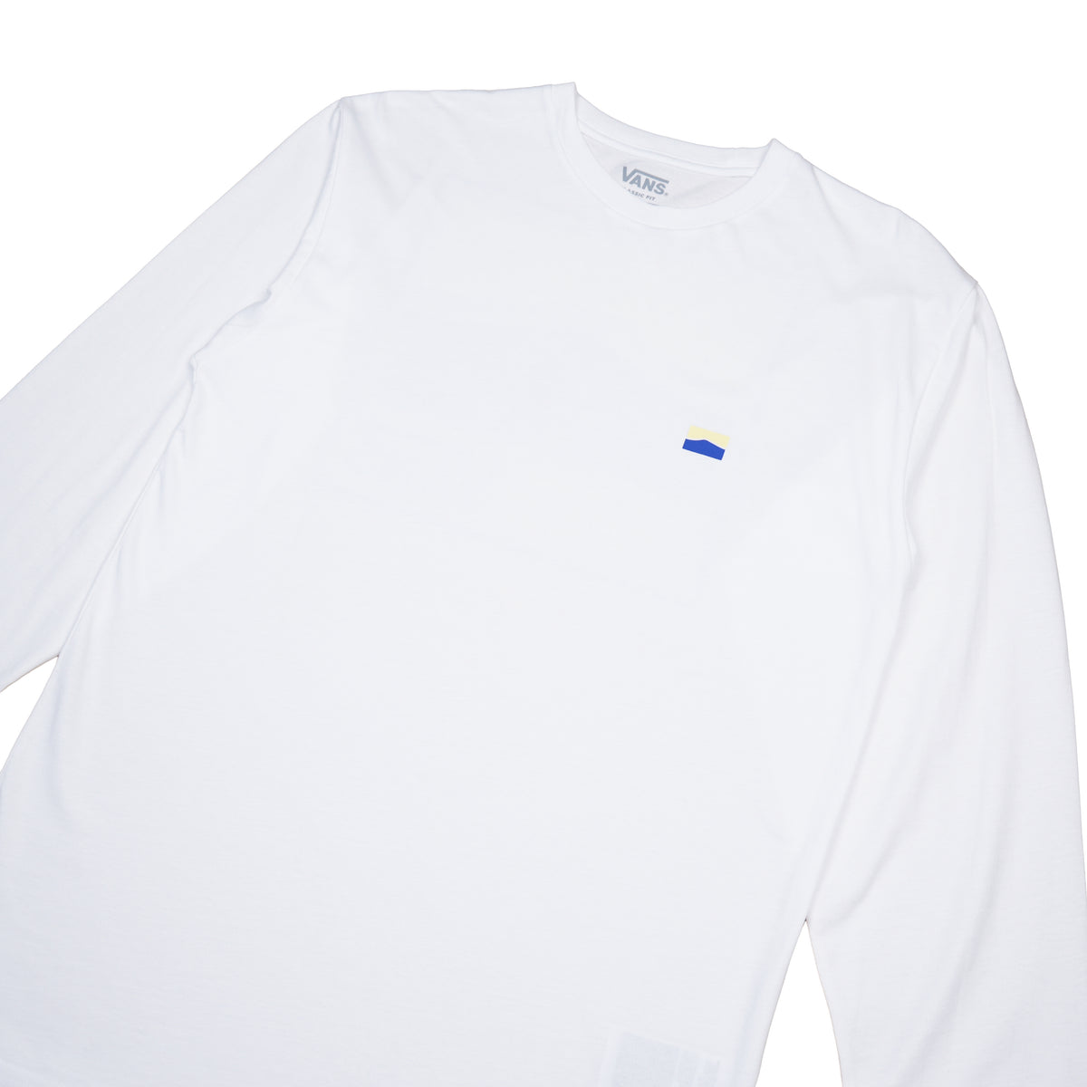 VANS OFF THE WALL WAVE LONG SLEEVE T-SHIRT – WHITE