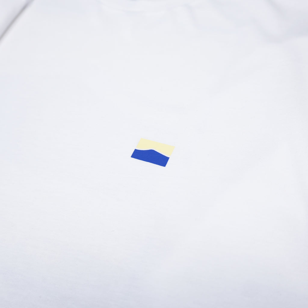 VANS OFF THE WALL WAVE LONG SLEEVE T-SHIRT – WHITE