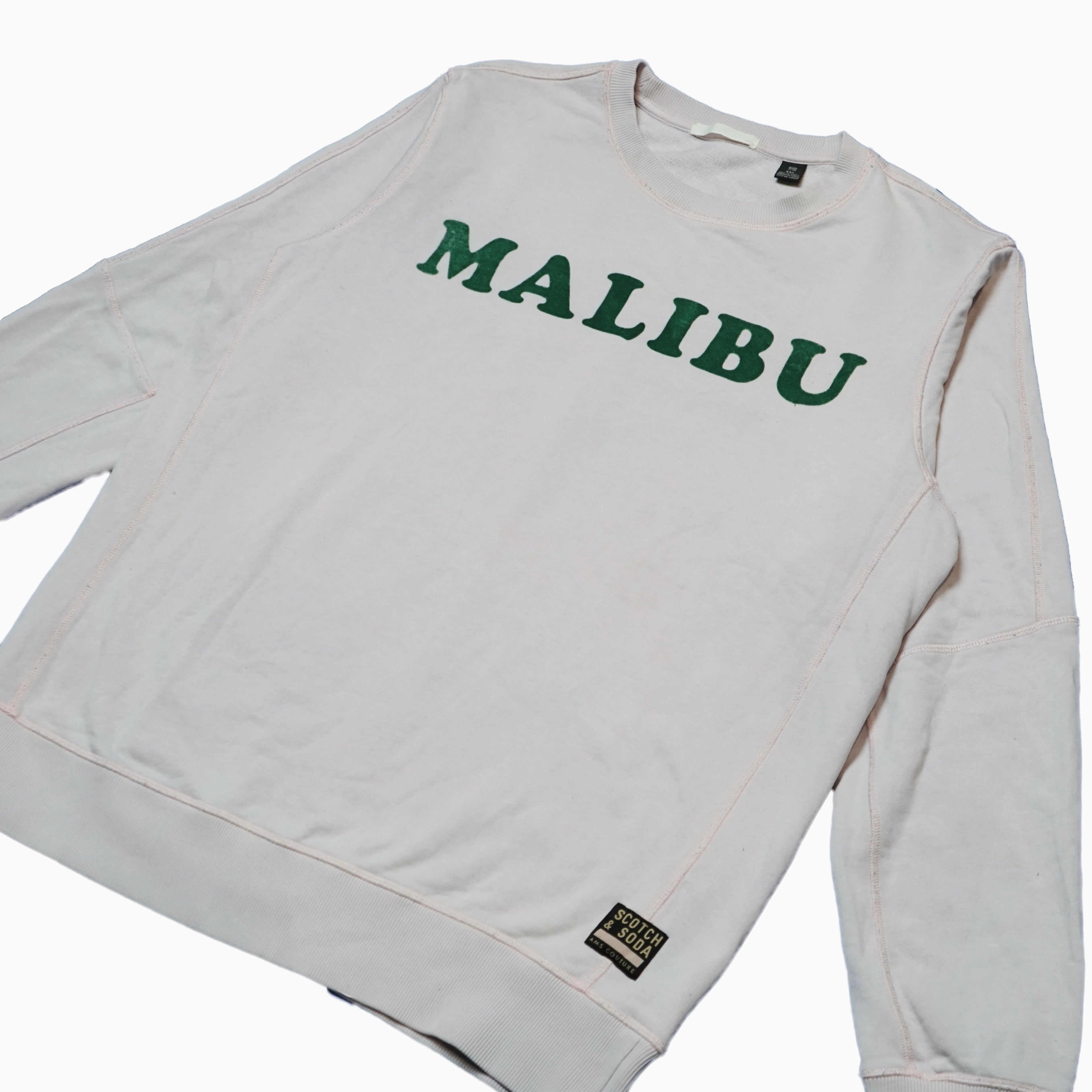 VINTAGE SCOTCH & SODA MALIBU CREWNECK SWEATSHIRT – LIGHT PINK