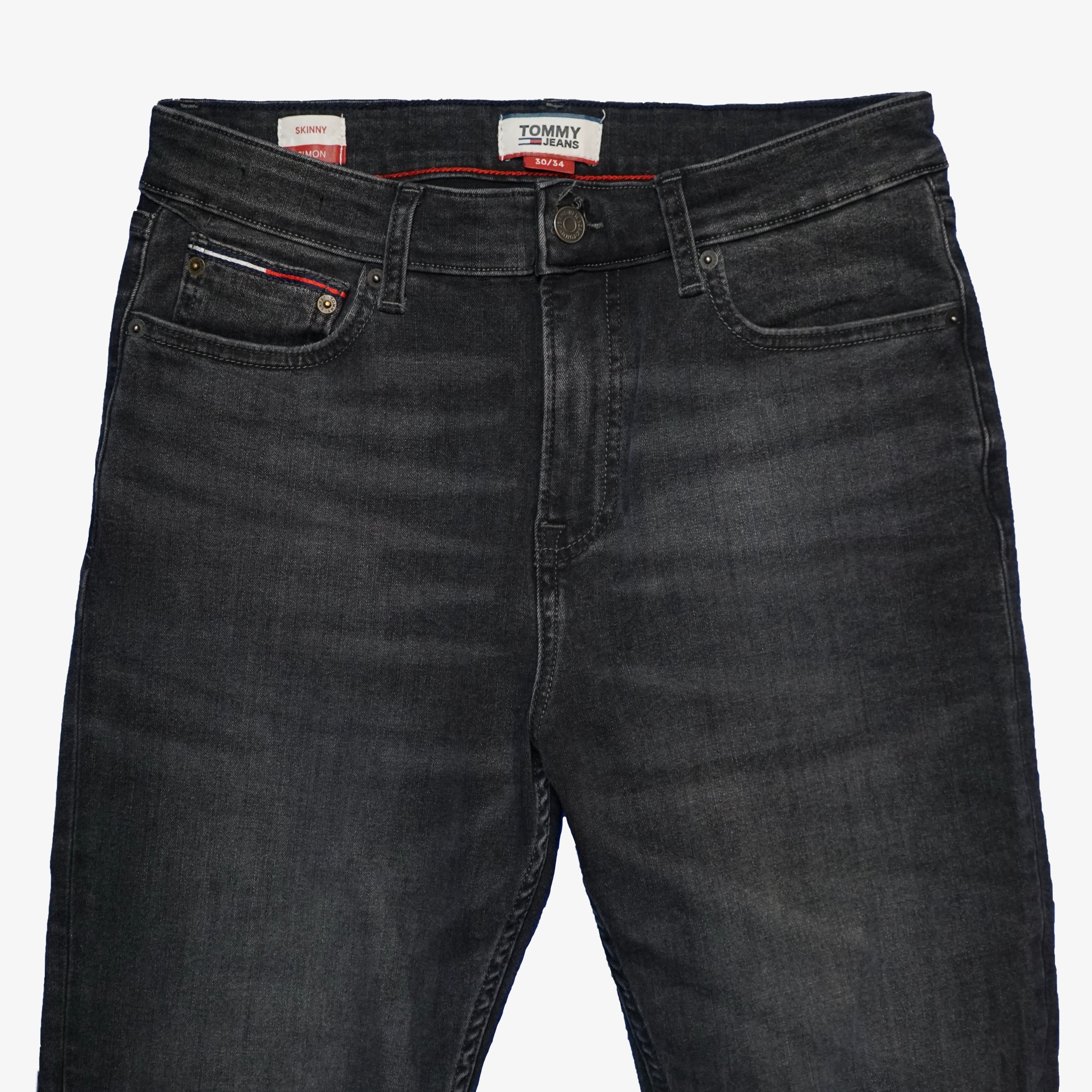 VINTAGE TOMMY JEANS SLIM FIT JEANS – DARK WASH